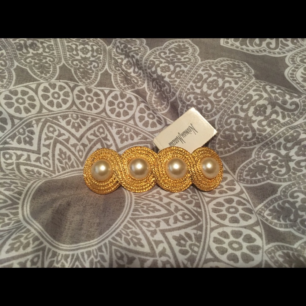 New Neiman Marcus gold barrette